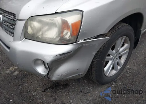 2006 Toyota Highlander Hybrid Limited V6/V6 из США, поврежденный, VIN JTEDW21A760001024